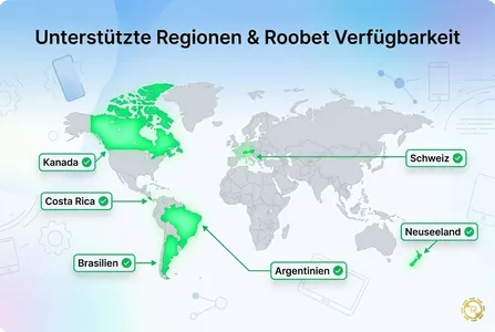 Login über VPN Roobet 
