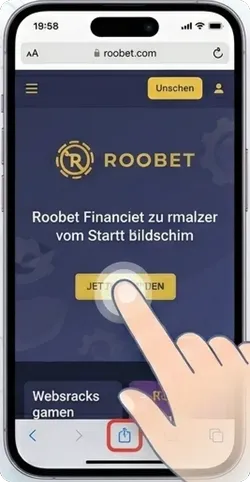 Roobet-Webseite